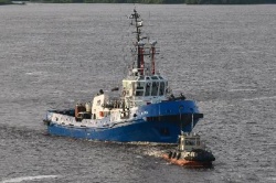 Завершен доковый ремонт буксира "Бук"
