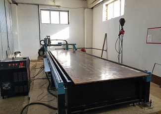 Launched production of automatic cutting of sheet metal