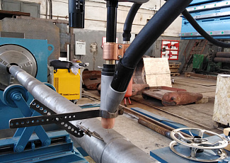 Built-up marine shafts