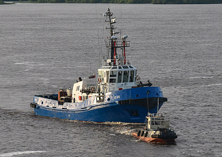 Dock repair of the "Buk" tugboat completed