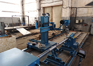 Built-up marine shafts