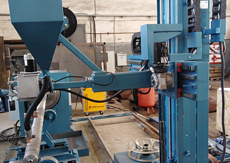 Built-up marine shafts