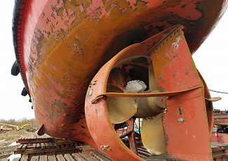 Dock repair of the "Antey" sea tugboat completed