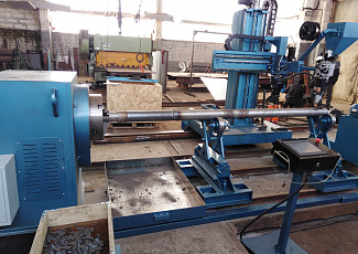 Built-up marine shafts